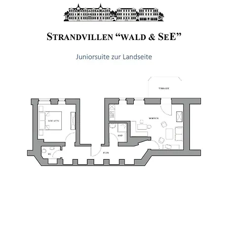 01 Strandvillen Wald & Апартаменты